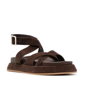 GIA/RHW 41 Suede Sandals Sz 39